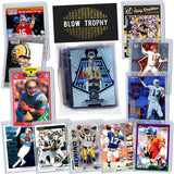 Hall of Fame Football Card Gift Set – 12 Assorted Star Quarterbacks with 1 Rookie, Relic, or Serial Card + Free Fantasy Football eBook