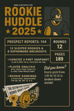 Rookie Huddle: 2025 Rookie Prospects and Sleepers for Dynasty Fantasy Football Paperback Book by Blow Trophy