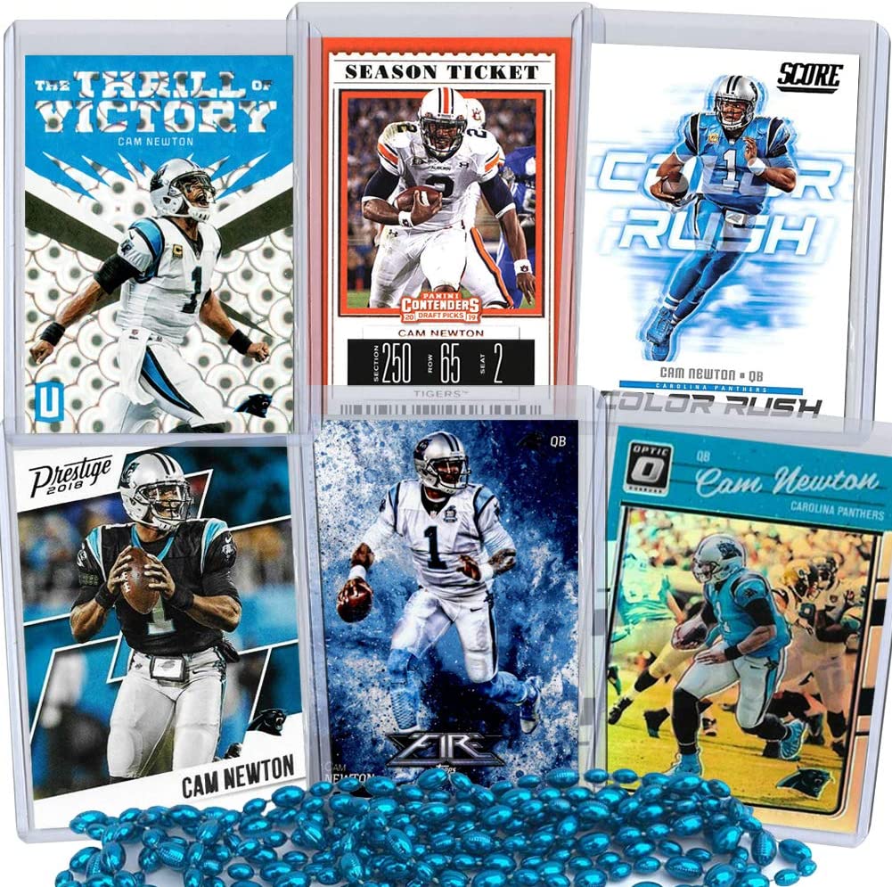 NFL Cam Newton Signed Trading Cards, Collectible Cam Newton Signed