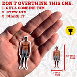 Combine Tom Sticker Bundle, Set of 6 Pro Football Scouting Combine Tom Brady Stickers, Super Bowl Champion Quarterback Tom Brady of the Tampa Bay Buccaneers New England Patriots Michigan Wolverines