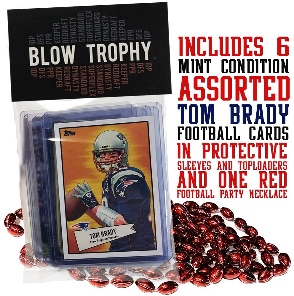 Blow Trophy Combine Tom Sticker Bundle, Set of 6 Pro Football Scouting  Combine Tom Brady Stickers, Super Bowl Champion Quarterback of the Tampa  Bay