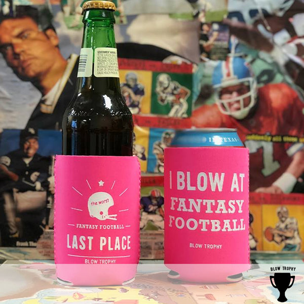 Last Place Fantasy Football Koozie - Fantasy Football Punishment Koozie