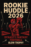 Rookie Huddle: 2026 Rookie Prospects and Sleepers for Dynasty Fantasy Football eBook Digital PDF by Blow Trophy