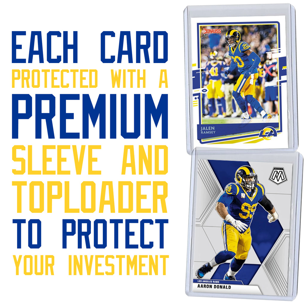 Los Angeles Rams Super Bowl Football Card Bundle, Set of 6 Assorted Ma ...