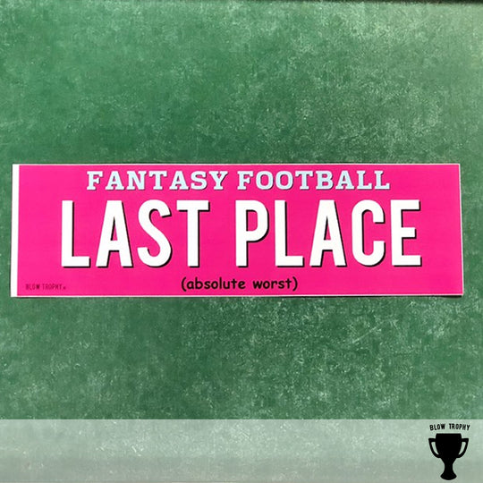 Last Place Bumper Sticker - Final Fantasy Punishment