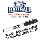 Blow Trophy Inflatable Fantasy Football Trophy - 24" Tall & 20" Wide